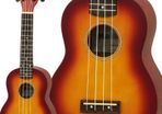 Soprano Ukulele with Case, Various Colours