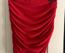 Ruched Mini Skirt