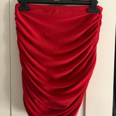 Ruched Mini Skirt