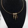 9 ct gold yellow gold chocker necklace Image 5