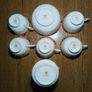 Vintage Royal Albert Bone China Porcelain coffee tea cupcake set saucer cake plate Image 4