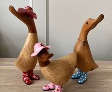 DCUK Wooden Ducks X3