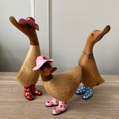 DCUK Wooden Ducks X3