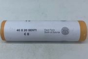 Estonia 2011?? Sealed bank coin roll 20 cent