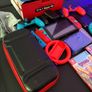 Nintendo Switch with game collection Image 2