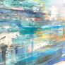 Large Framed Original Seascape by Artist Irish Art Original Art Abstract Art Image 5