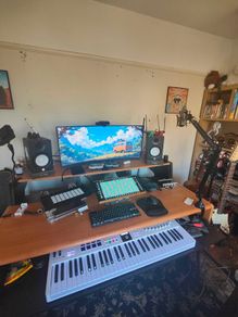 Zaor Miza 88 XL Flex Black Oak - Studio Desk