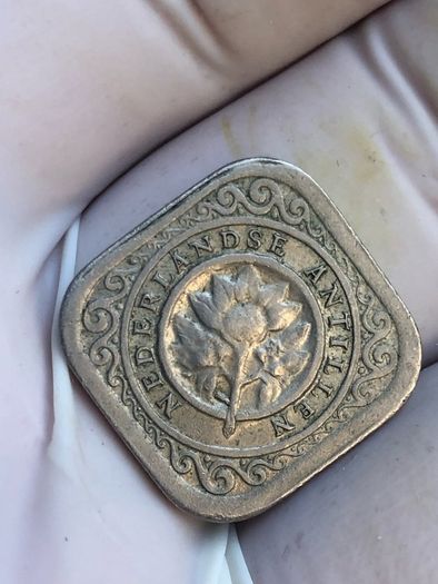 5 cents Nederland Antilles 1963 low mintage 400k