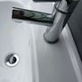 Sink with pedestal and tap Image 2
