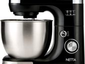 Stand Mixer 600W Tilt Head Food Mixer - Including Dough Hook, Whisk and Beater - 7 Different Speed Settings, 5L Stainless Steel Mixing Bowl - Includes Splash Guard