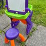 Crayola 2-in-1 Art Desk & Magnetic Easel (with Stool) Image 3