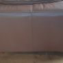 2 Seater Italian Leather Couch Image 8