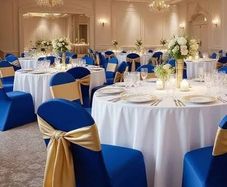 Chair covers x17 Royal Blue