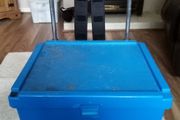 Fishing box and backrest