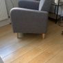 Grey Armchair Image 4