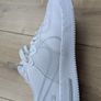 Nike Air Force 1 React White Leather Sneakers Size UK 9 Image 9