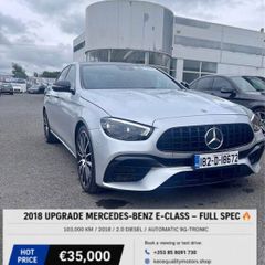 Mercedes-Benz E-Class 2018