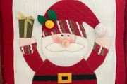 Christmas Cushion embroidered