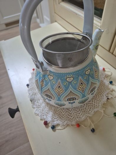 Enamel Teapot