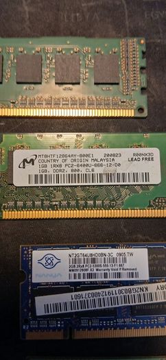 memory ram laptop and pc.