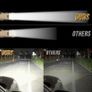 2 pce - 6 inch - Super Bright 24 LED Light Bar for Off-road Vehicles, Cars, Motorcycles, SUVs - 1200LM White LED External Lamp, Aluminum, Black Image 2