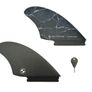 Scarfini FX Keel Twin Carbon Base Surfboard Fin Image 2
