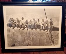 Lunchtime Atop a Skyscraper Big Picture Print