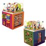B. toys Zany Zoo Wooden Activity Cube Assortment Image 2