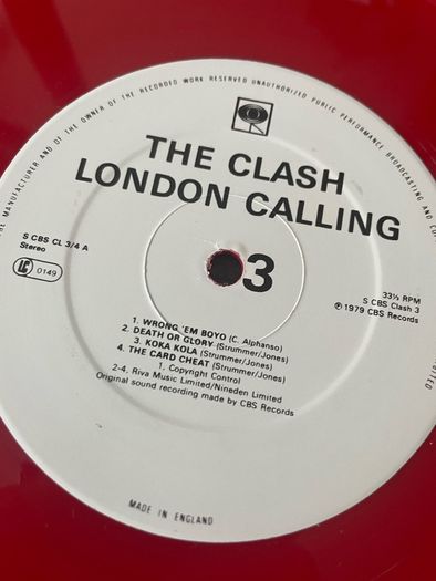 The Clash - London Calling (Red Vinyl)