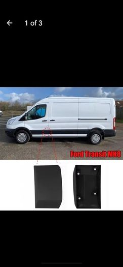 Transit mk8 blk fuel flap moulding 2014/2016 not adblue