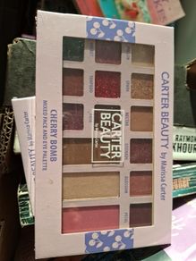 BNWT Carter Beauty Cherry Bomb Mixed Face and Eye Palette