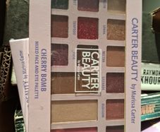 BNWT Carter Beauty Cherry Bomb Mixed Face and Eye Palette