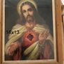 Vintage Sacred Heart Picture Image 2