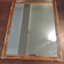 Mid Century Bamboo Rattan Mirror Image 5