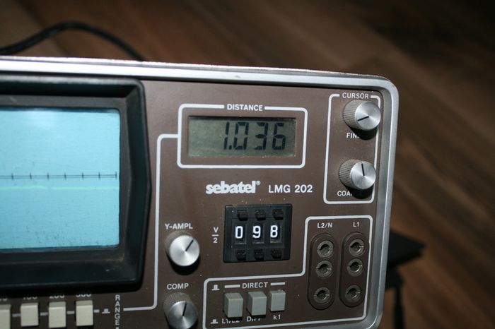 Sebatel LMG 202 pulse and echo meter