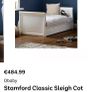 Obaby Stamford Classic Sleigh Cot Bed Image 8