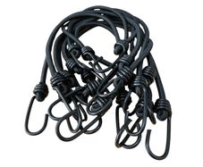 Shock Cord with 2 metal hooks 60cm - 10 Pack