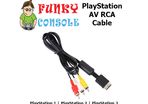 PS3 AV TV Video Cable RCA Lead for the PlayStation 3 2 1 PS1 PS2 PS3