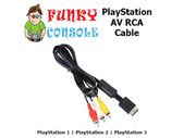 PS3 AV TV Video Cable RCA Lead for the PlayStation 3 2 1 PS1 PS2 PS3