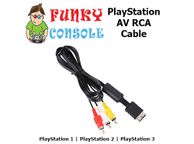 main image for ad PS3 AV TV Video Cable RCA Lead for the PlayStation 3 2 1 PS1 PS2 PS3