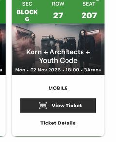 Korn 3 Arena