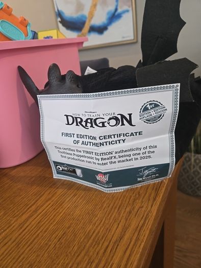 Toothless Puppetronix Dragon