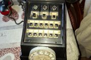 Rare Large Heavy Old Bakelite Telephone Switchboard Rotary Dial 1950s