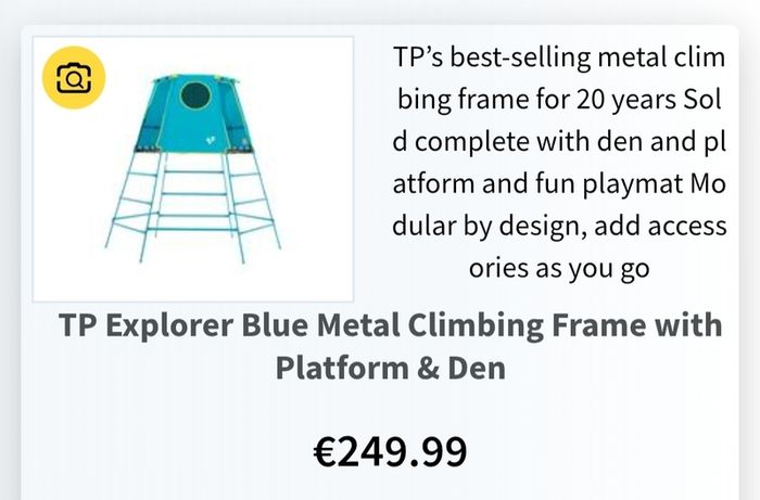 tp climbing frame