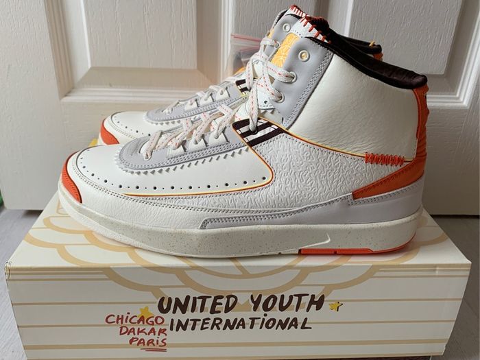 Nike Air Jordan 2 Retro Maison Chateau Rouge UK 11/ US 12 Deadstock