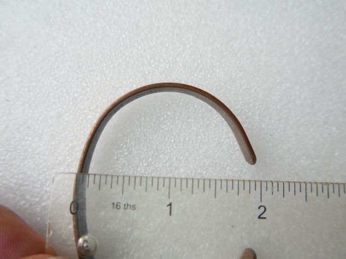 Vintage Sabona London Copper Cuff Bracelet Signed "LONDON" Made in Ireland