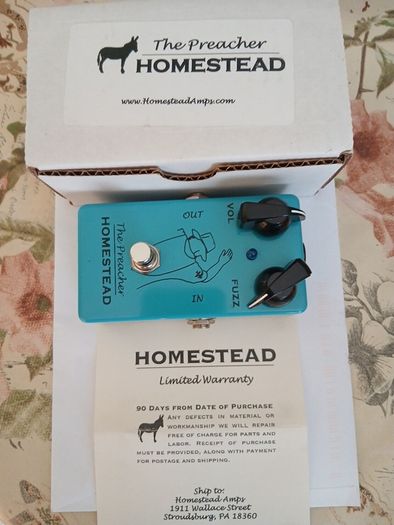 The Preacher Fuzz by  Homestead amps
