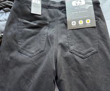 Women's biker leggings with knee pads