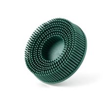 Glass Polish 11125 - Quick-Lock Bristle Disc / 3" 75mm - Green Grit 50