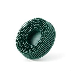Glass Polish 11125 - Quick-Lock Bristle Disc / 3" 75mm - Green Grit 50